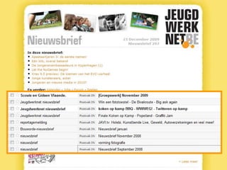 20130206   efficient online communiceren - chiro verbond mechelen