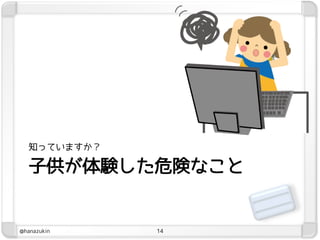 知っていますか？

  子供が体験した危険なこと


@hanazukin   14
 