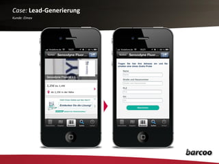 Case: Lead-Generierung
Kunde: Elmex
 
