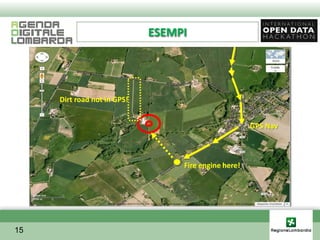 ESEMPI




     Dirt road not in GPS!


                                                      GPS Nav



                                  Fire engine here!




15
 