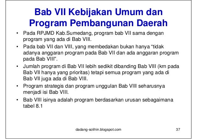Review Rencana Pembangunan Jangka Menengah Daerah Review Rencana Pembangunan Jangka Menengah Daerah