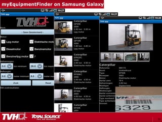 myEquipmentFinder on Samsung Galaxy
30
Present
 