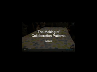 The Making of
Collaboration Patterns
(Video)
 