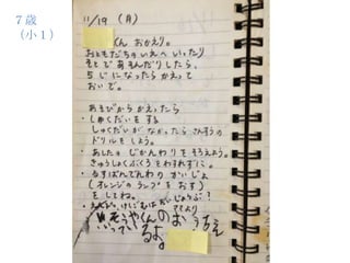 ７歳     26

（小１）
 