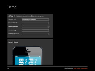Demo




164    Kochan & Partner Brand Design Development
 