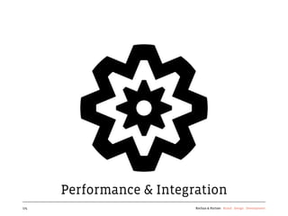 Performance & Integration
175                       Kochan & Partner Brand Design Development
 