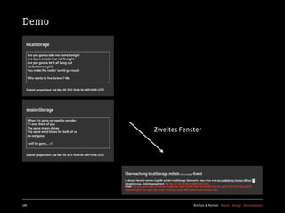 Demo




       Zweites Fenster




186                Kochan & Partner Brand Design Development
 