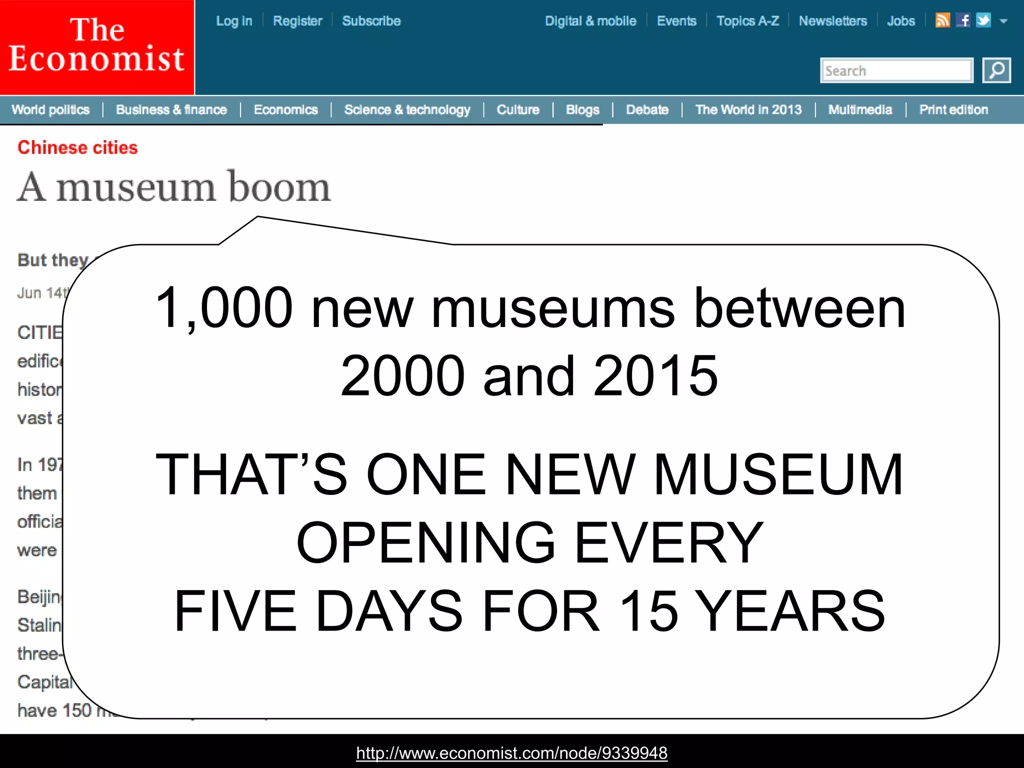 “without users,
our shelves are empty”
Brewster Kahle
 