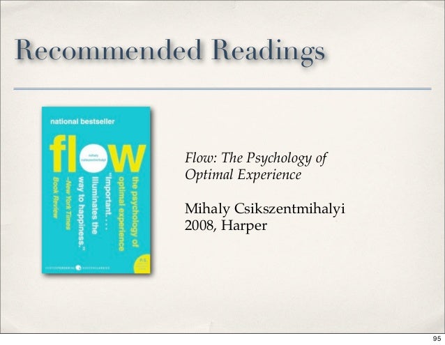 Flow The Psychology Of Optimal Experience Pdf Flow The Psychology Of Optimal Experience Pdf