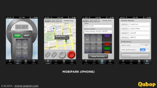 MOBIPARK (IPHONE)



3.18.2013 - WWW.QUBOP.COM
 