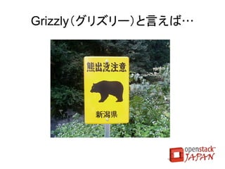 次期正式版
（Grizzlyリリース）
 