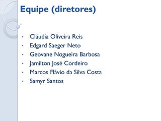 Sobre o Projeto

Projeto Atendimento Nota 10
O projeto tem com objetivo principal, otimizar os serviços de
atendimento do Banco Dinheiro na mão. Haja vista que foi
detectado pelo SAC do cliente que há um crescente número
de reclamações sobre os serviços de atendimento em todas
as esferas.
Visando a melhoria continua dos processos e a oportunidade
de ganho de mercado, aproveitando o bom momento
econômico do pais o cliente decidiu mudar radicalmente
seus processos de atendimento ao usuário. Objetivando um
ganho de 10% na sua carteira de clientes.
 