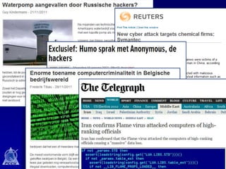 Dossier Cybercrime - NVP PNS 2012-2015
 