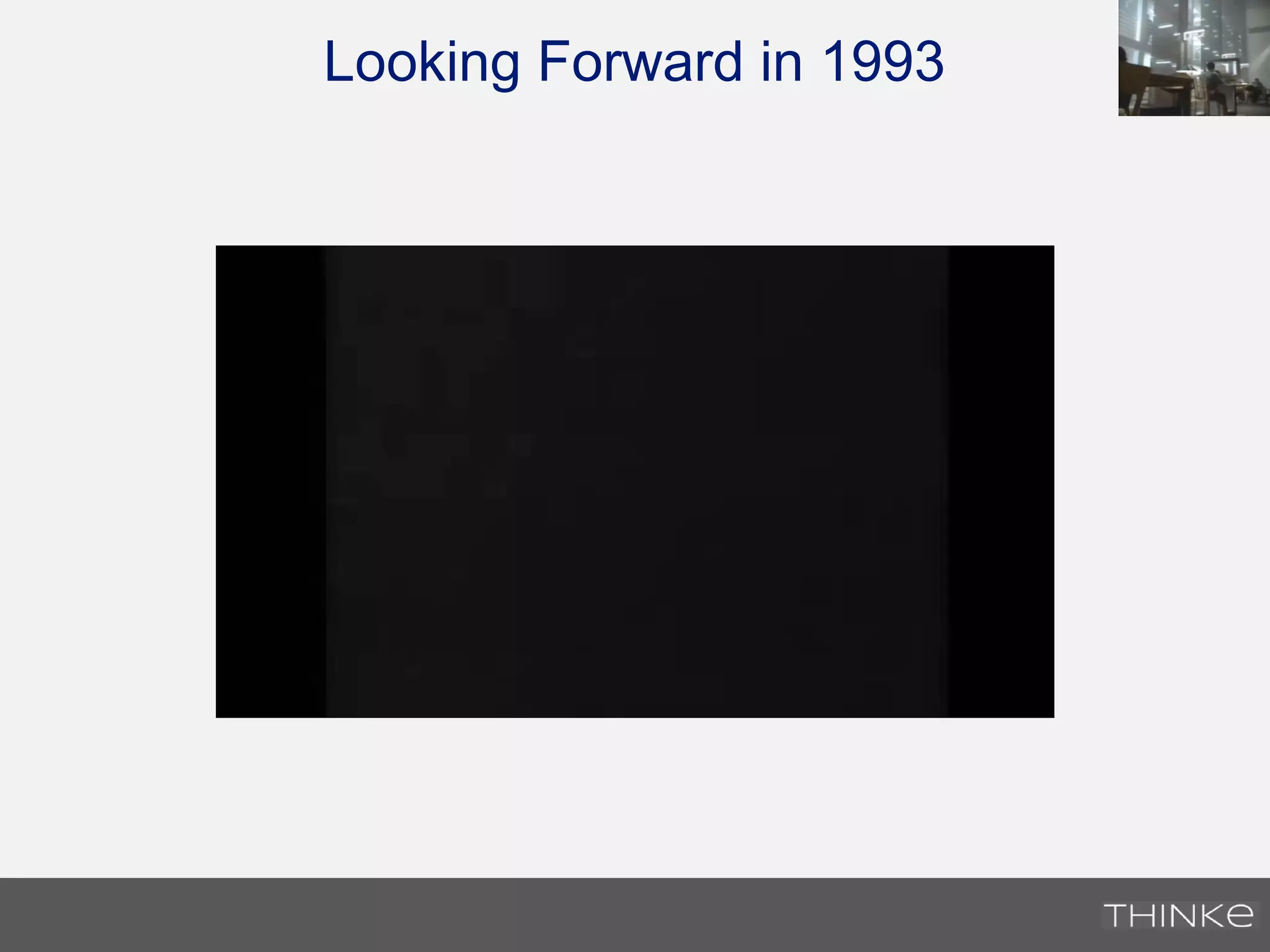 Looking Forward in 1993
 