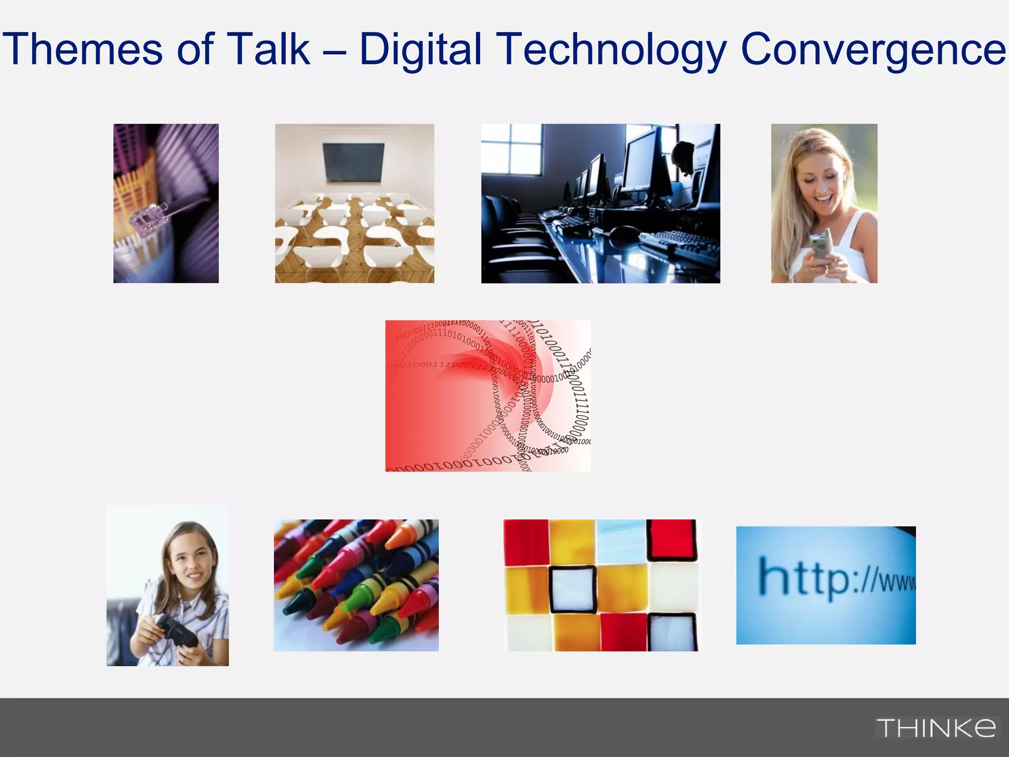 Themes of Talk – Digital Technology Convergence
 