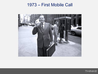 1973 – First Mobile Call
 