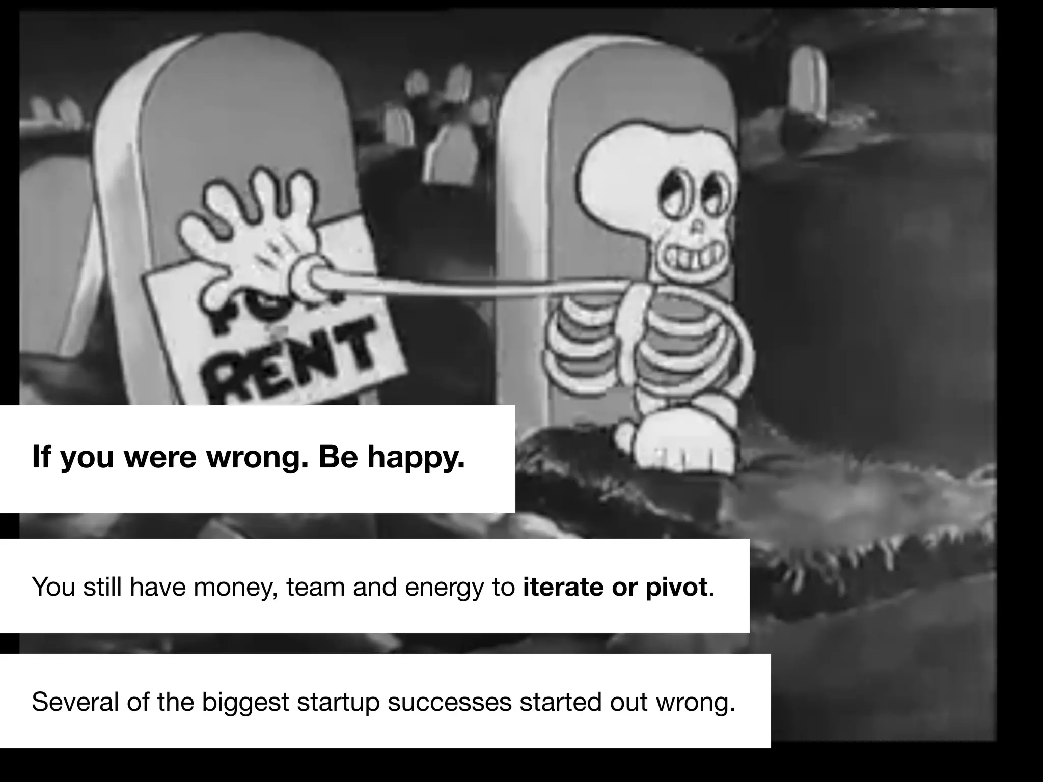 If you were wrong. Be happy.
Several of the biggest startup successes started out wrong.
You still have money, team and energy to iterate or pivot.
 