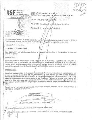 Juan Bueno Torio averiguación previa 95/UEIDCSPCAJ/2006 PEMEX Refinacion