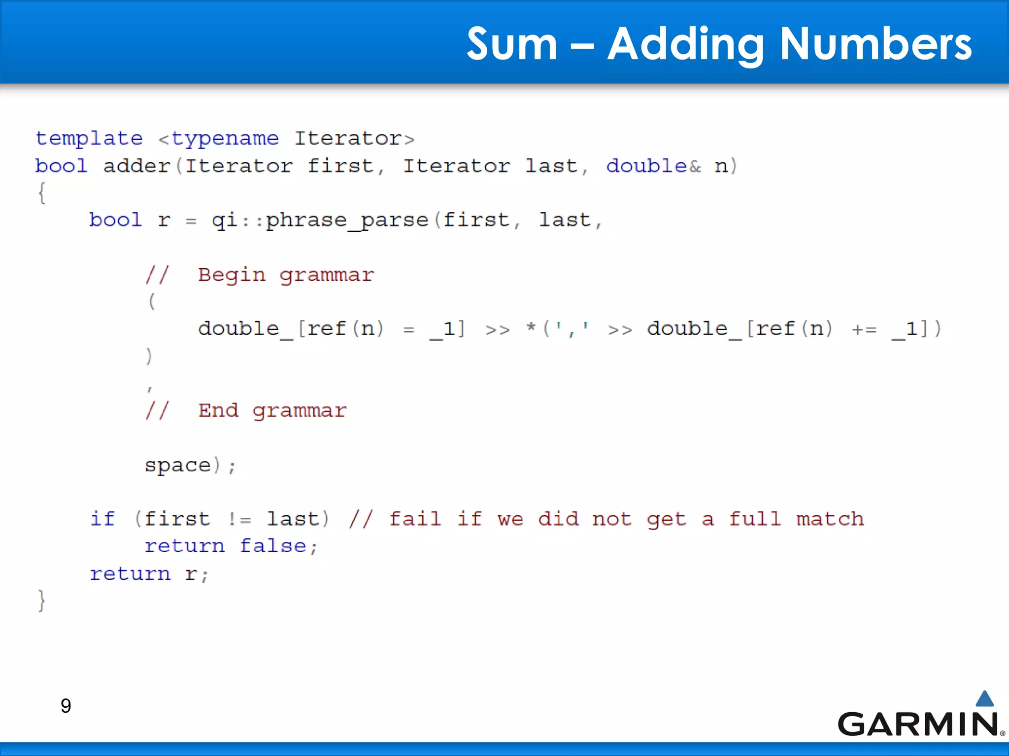 Sum – Adding Numbers
9
 