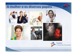 A	
  mulher	
  e	
  os	
  diversos	
  papéis	
  




5
 