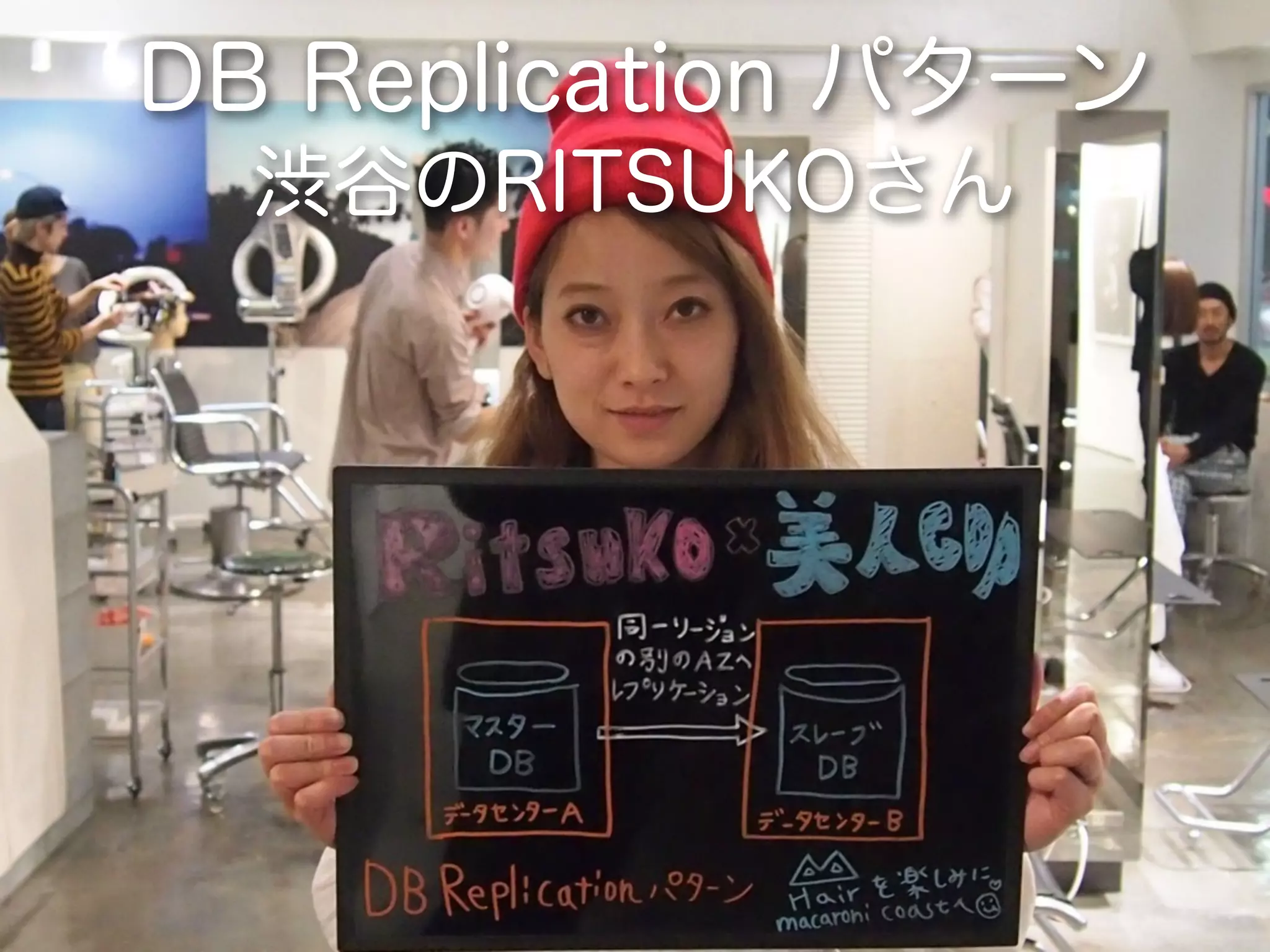 DB Replication パターン
  渋谷のRITSUKOさん
 