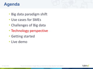 You are not Facebook or Google? Why you should still care about Big Data and Apache Hadoop - 33rd Degree 2013