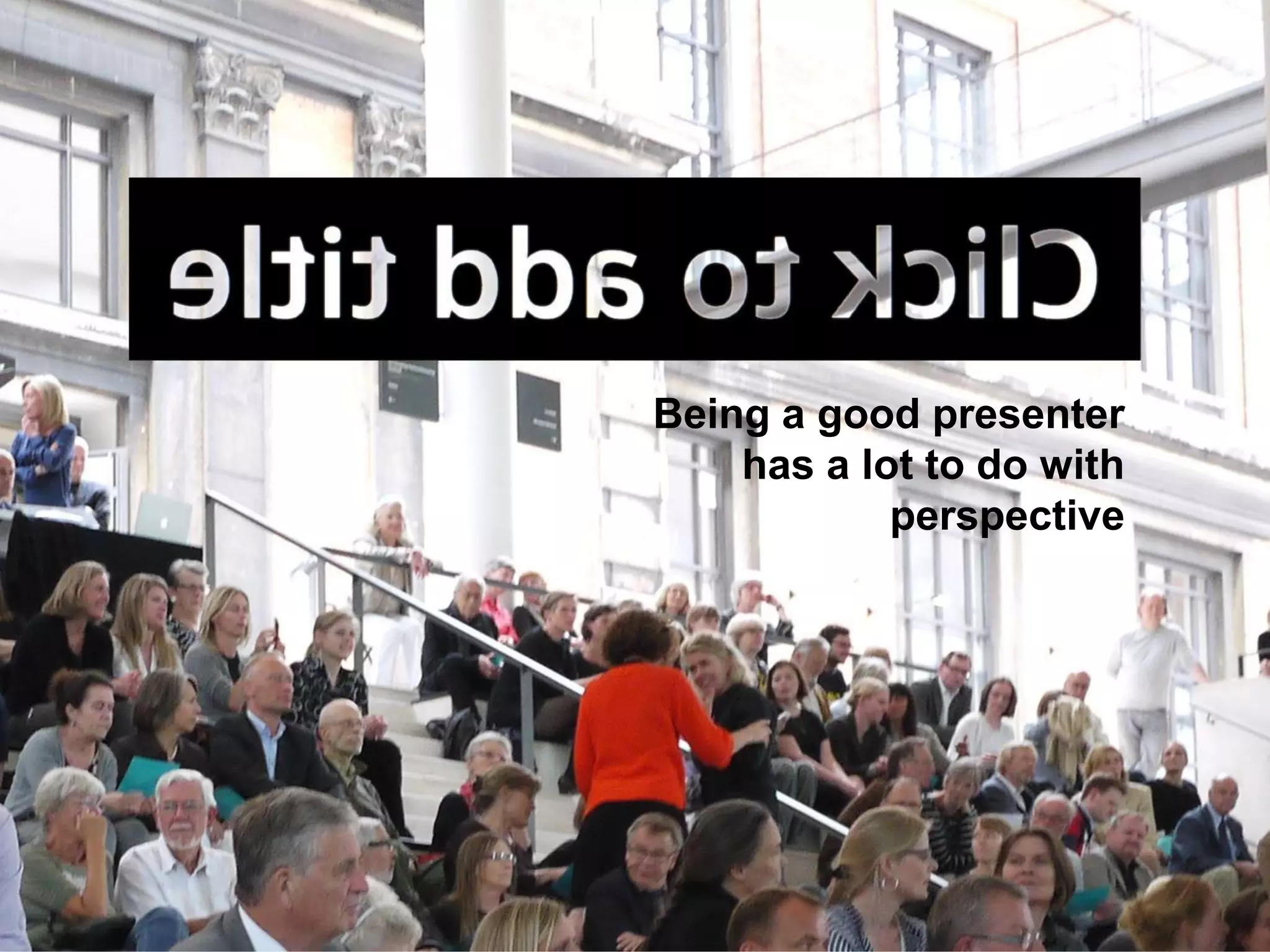 What you do with
this is a matter of
 