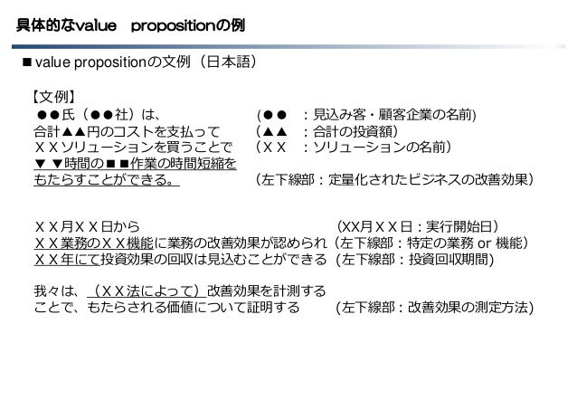 20130403 Valueproposition