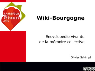 Presentation de Wiki-Bourgogne
