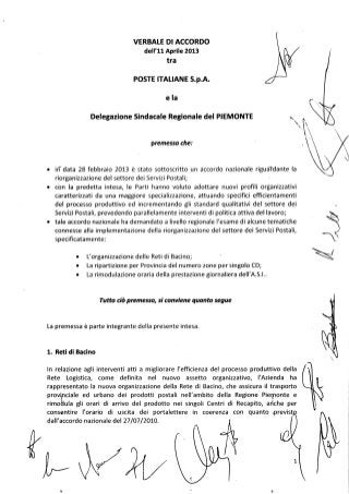 2013 04 11_piemonte_accordo riorganizzazione servizi postali