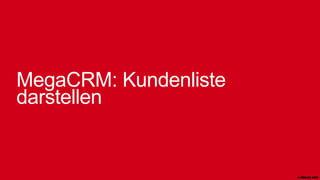 WP8 Mega CRM: The Big Picture




         
       MEGA
       CRM
                           
                      Azure Cloud
                     REST Service




                                    © Zühlke 2013
 