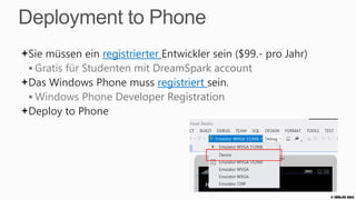 Deployment for Enterprises




Company Hub als Enterprise Store

                                   © Zühlke 2013
 