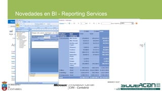 Novedades en BI - Reporting Services
 