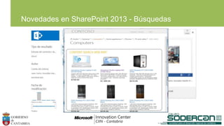 Novedades en SharePoint 2013 - Búsquedas
 