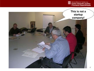 This is not a
  startup
 company!




                2
 