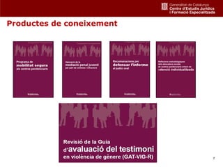 Productes de coneixement




                           7
 