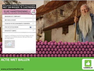 ACTIE MET BALLEN

www.actiemetballen.be
 