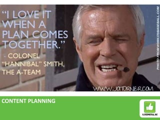CONTENT PLANNING
 