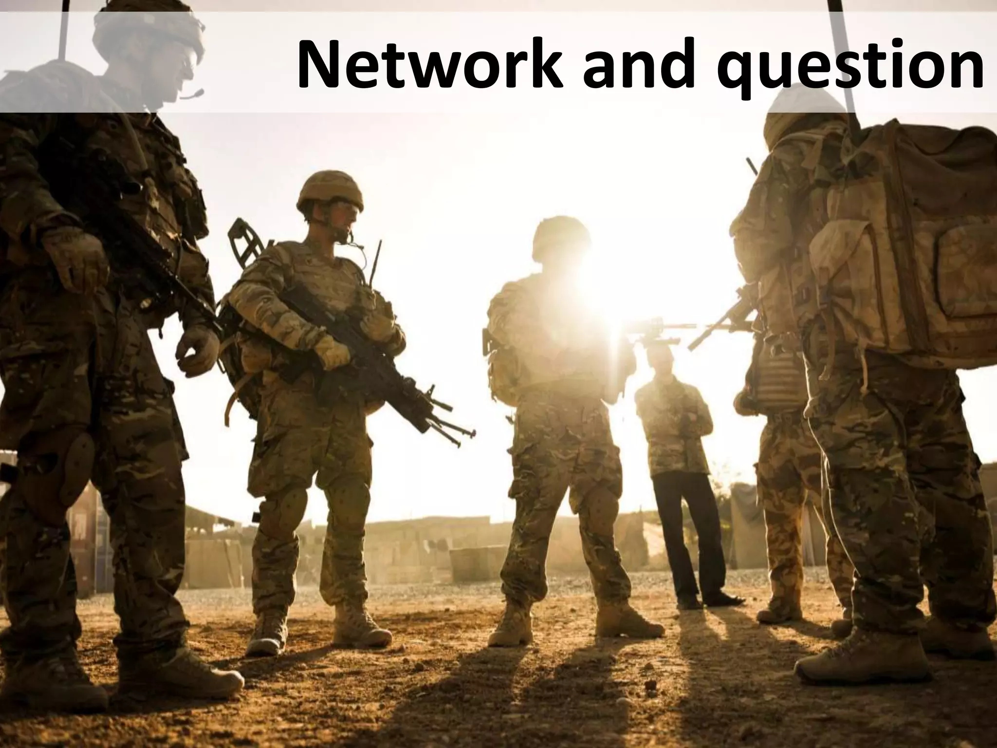 Network and question
 