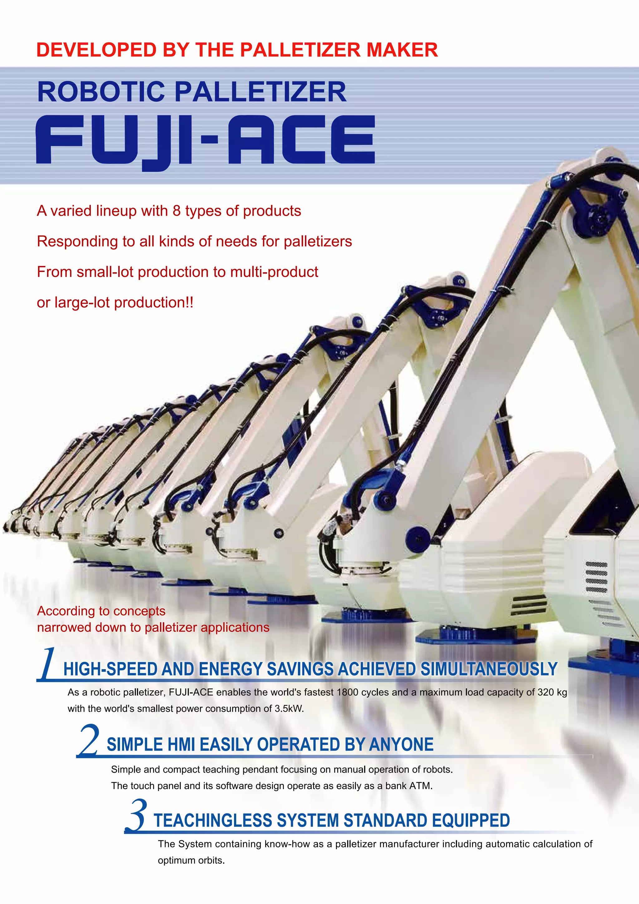 Fuji Ace Catalog 201604(En) PDF Robotics Technology & Computing