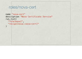 roles/nova-cert
name "nova-cert"
description "Nova Certificate Service"
run_list(
"role[base]",
"recipe[nova::nova-cert]"
)
 