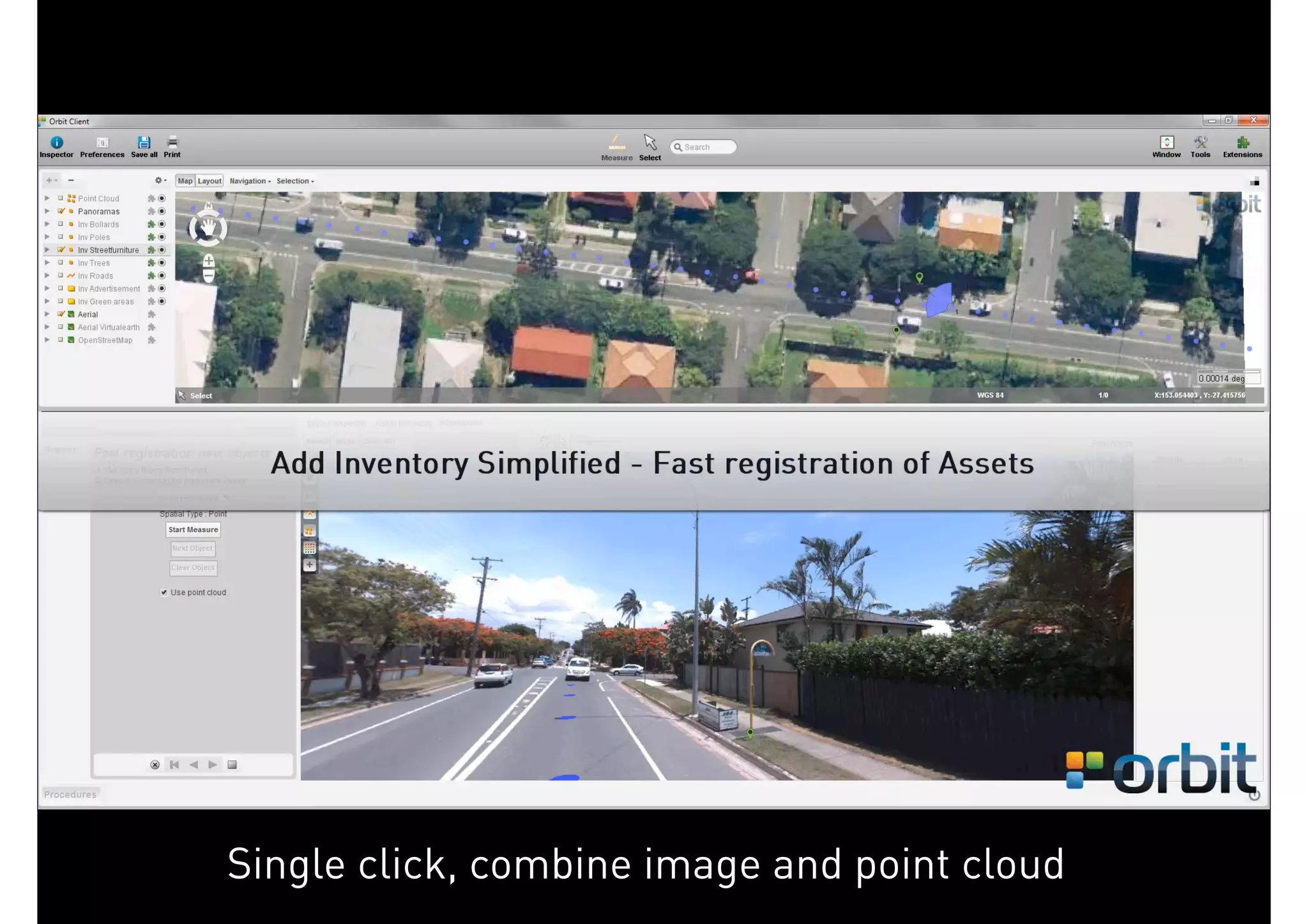Single click, combine image and point cloud
April 2013                                                 20
 
