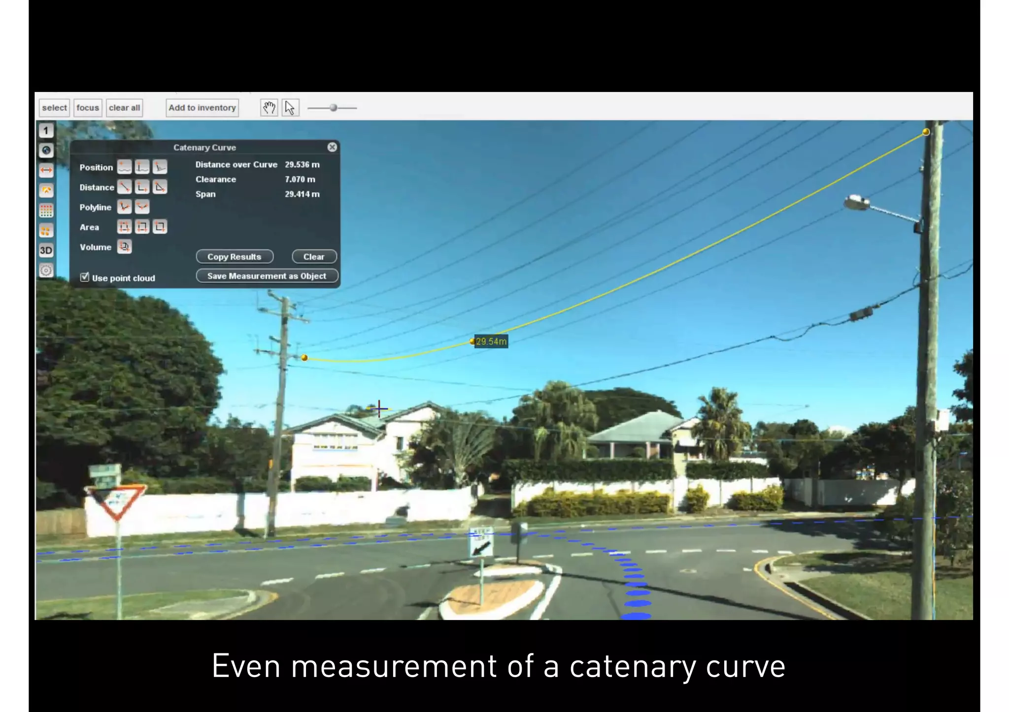 Even measurement of a catenary curve
April 2013                                          22
 