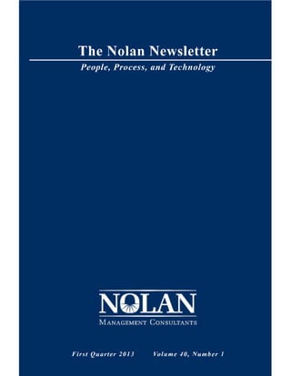 201304 Nolan QLN - Compliance Driven Change
