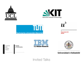 T.J. Watson Research
Invited Talks
 