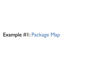Example #1: Package Map
 