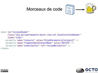 Morceaux de code
 