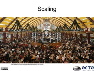 Scaling
http://www.flickr.com/photos/claudiasofia99/2878579560/
 