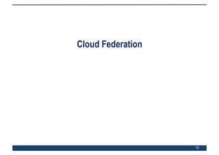 33
Cloud Federation
 