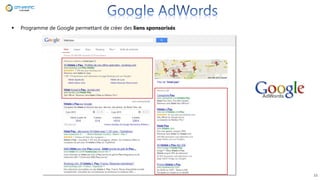 33
 Programme de Google permettant de créer des liens sponsorisés
 